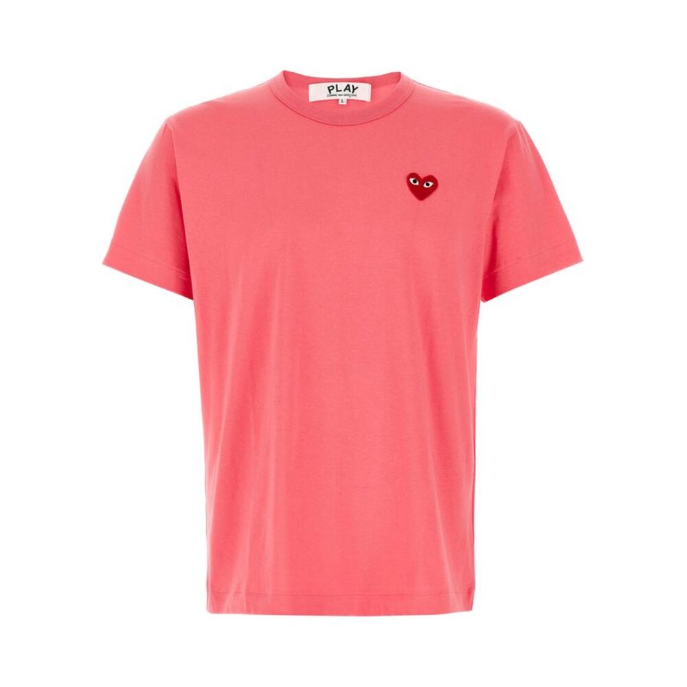 Comme Des Garçons Play Multicolor Cotton Women's T-Shirt